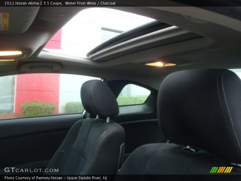 Winter Frost White / Charcoal 2011 Nissan Altima 2.5 S Coupe