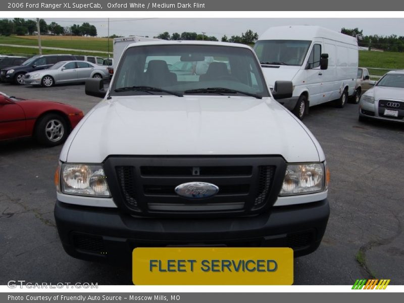 Oxford White / Medium Dark Flint 2006 Ford Ranger XL SuperCab