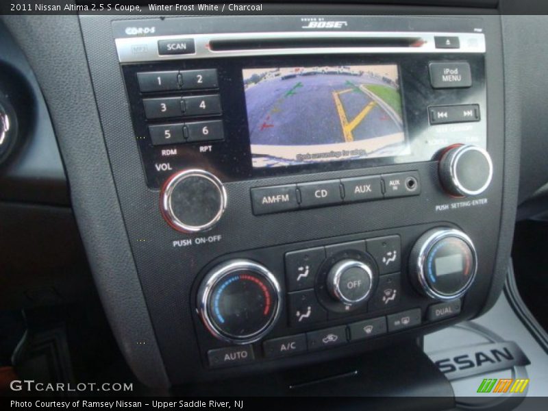 Winter Frost White / Charcoal 2011 Nissan Altima 2.5 S Coupe