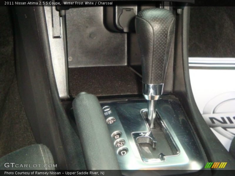 Winter Frost White / Charcoal 2011 Nissan Altima 2.5 S Coupe