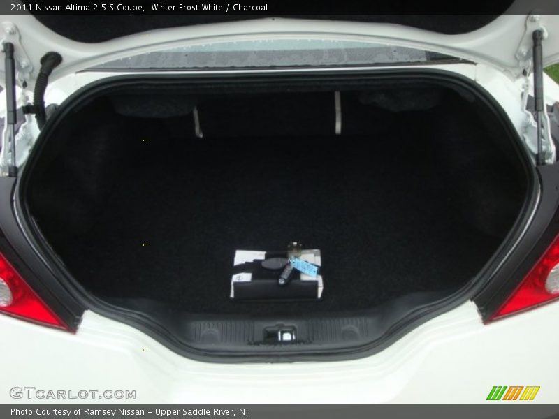 Winter Frost White / Charcoal 2011 Nissan Altima 2.5 S Coupe