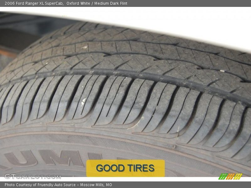 Oxford White / Medium Dark Flint 2006 Ford Ranger XL SuperCab