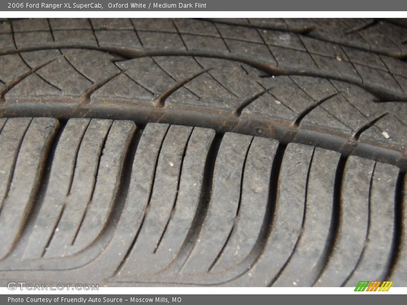 Oxford White / Medium Dark Flint 2006 Ford Ranger XL SuperCab