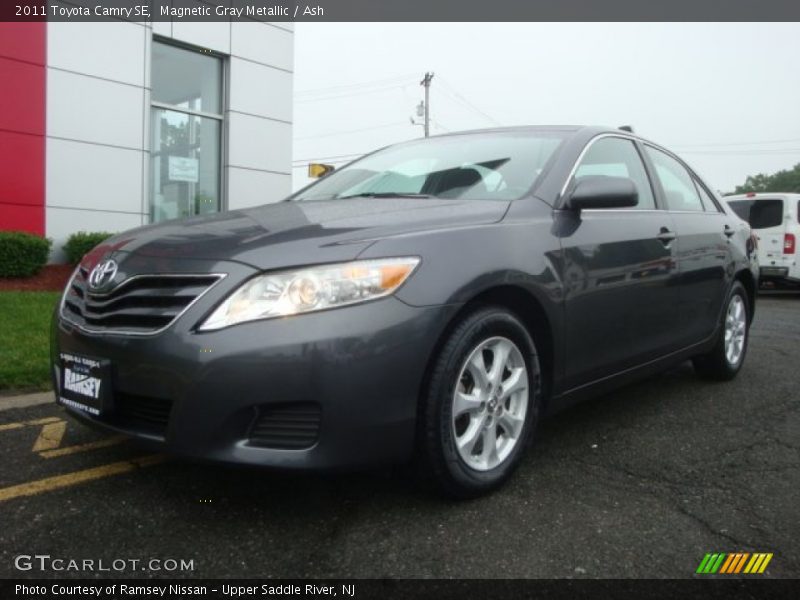 Magnetic Gray Metallic / Ash 2011 Toyota Camry SE