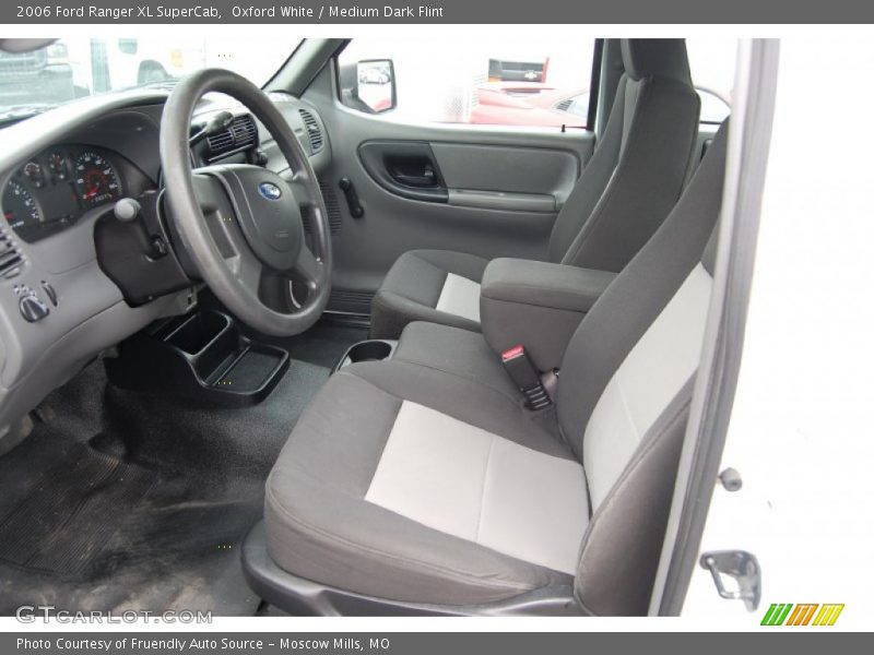 Oxford White / Medium Dark Flint 2006 Ford Ranger XL SuperCab