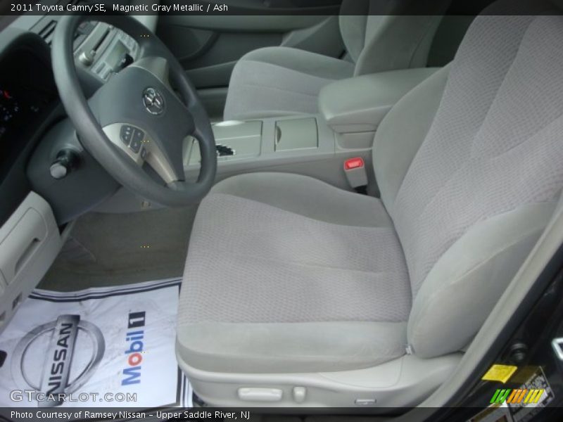 Magnetic Gray Metallic / Ash 2011 Toyota Camry SE