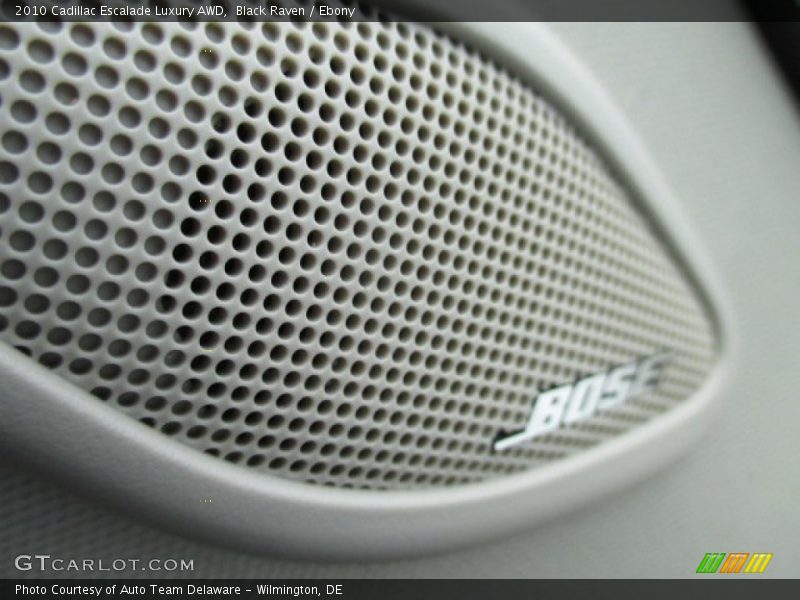 Black Raven / Ebony 2010 Cadillac Escalade Luxury AWD