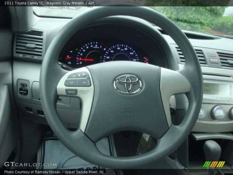 Magnetic Gray Metallic / Ash 2011 Toyota Camry SE