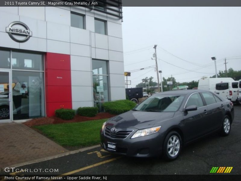 Magnetic Gray Metallic / Ash 2011 Toyota Camry SE