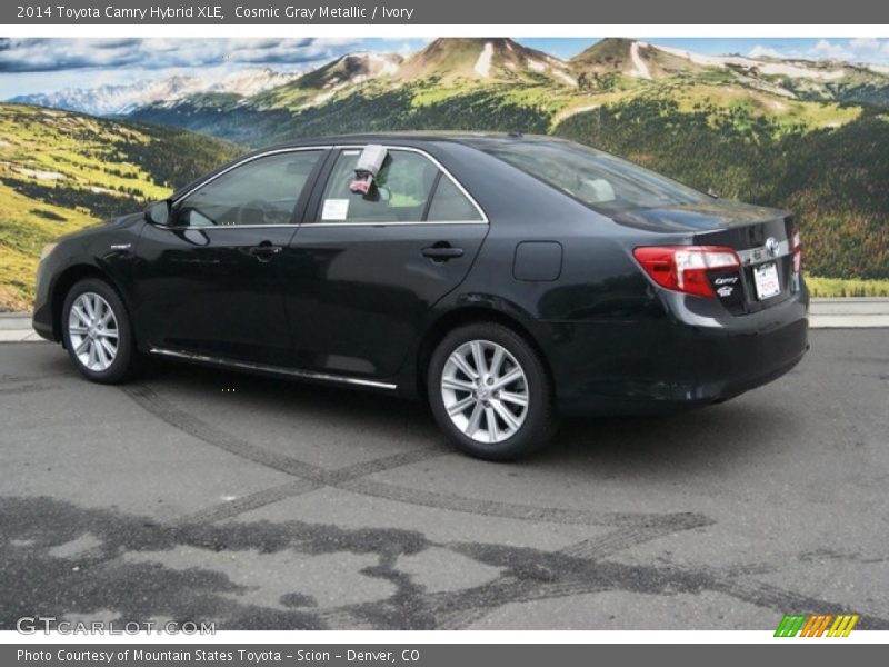 Cosmic Gray Metallic / Ivory 2014 Toyota Camry Hybrid XLE