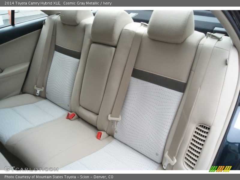 Cosmic Gray Metallic / Ivory 2014 Toyota Camry Hybrid XLE