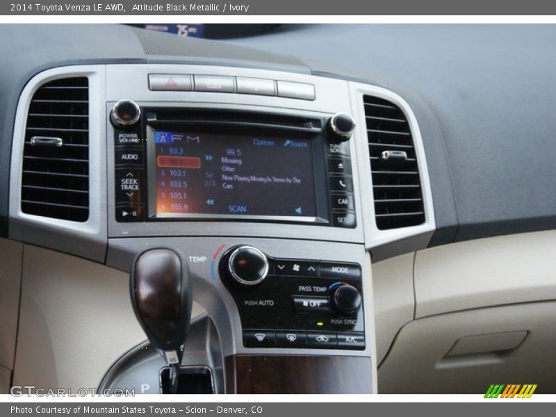 Attitude Black Metallic / Ivory 2014 Toyota Venza LE AWD