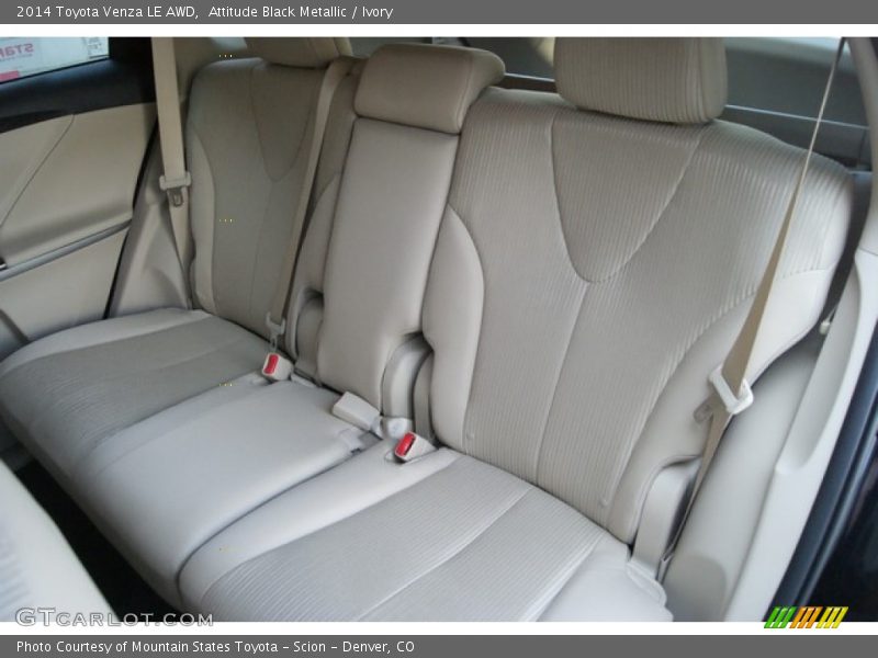 Attitude Black Metallic / Ivory 2014 Toyota Venza LE AWD