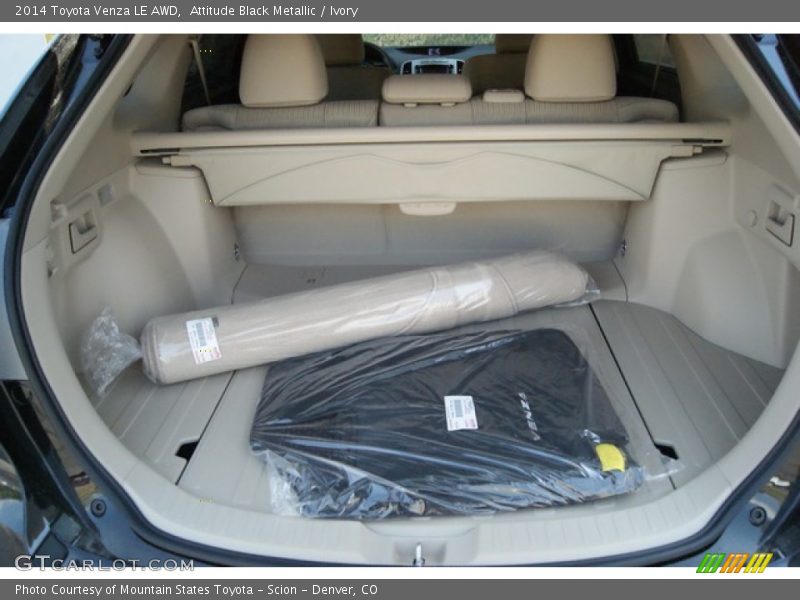 Attitude Black Metallic / Ivory 2014 Toyota Venza LE AWD