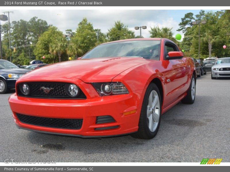 Race Red / Charcoal Black 2014 Ford Mustang GT Coupe