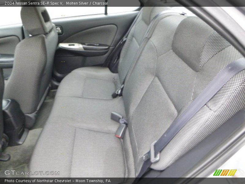 Molten Silver / Charcoal 2004 Nissan Sentra SE-R Spec V