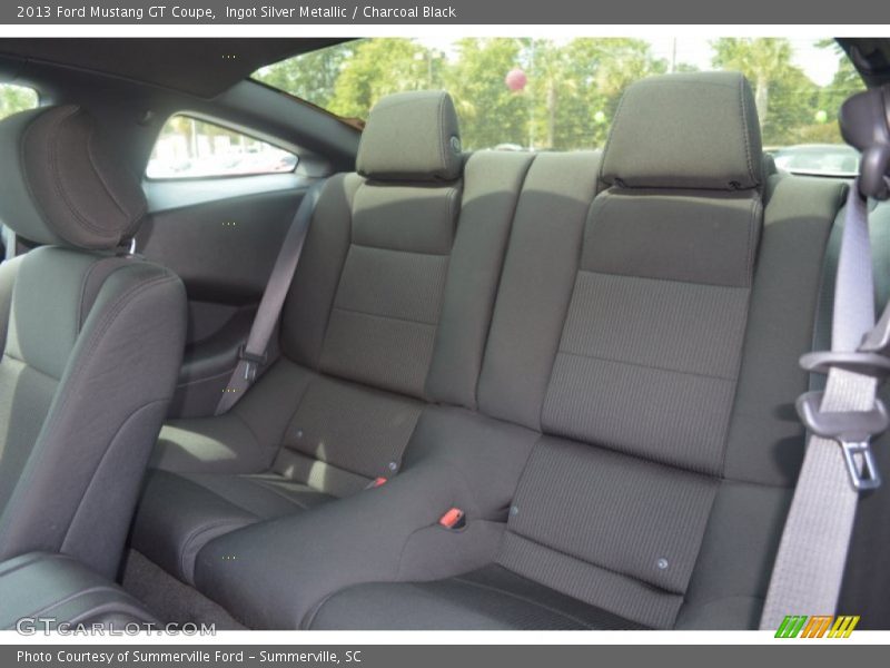 Ingot Silver Metallic / Charcoal Black 2013 Ford Mustang GT Coupe