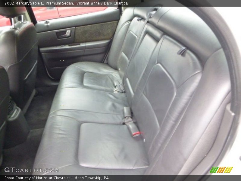 Vibrant White / Dark Charcoal 2002 Mercury Sable LS Premium Sedan