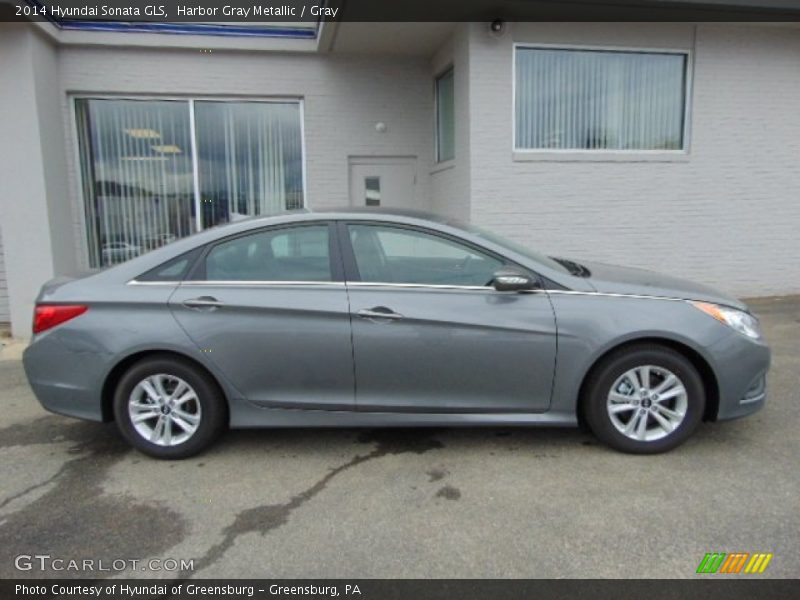 Harbor Gray Metallic / Gray 2014 Hyundai Sonata GLS