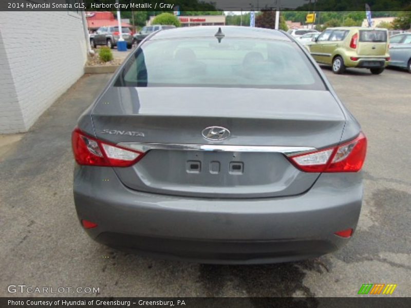 Harbor Gray Metallic / Gray 2014 Hyundai Sonata GLS