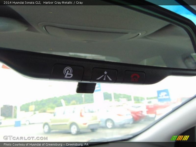 Harbor Gray Metallic / Gray 2014 Hyundai Sonata GLS