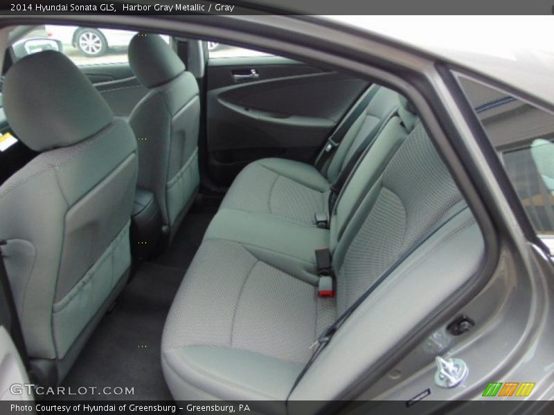 Harbor Gray Metallic / Gray 2014 Hyundai Sonata GLS