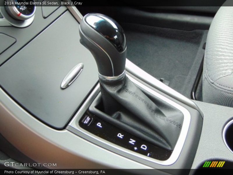 Black / Gray 2014 Hyundai Elantra SE Sedan