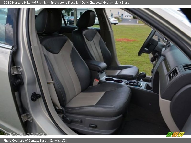 Smokestone Metallic / Dark Charcoal/Medium Light Stone 2010 Mercury Milan V6 Premier