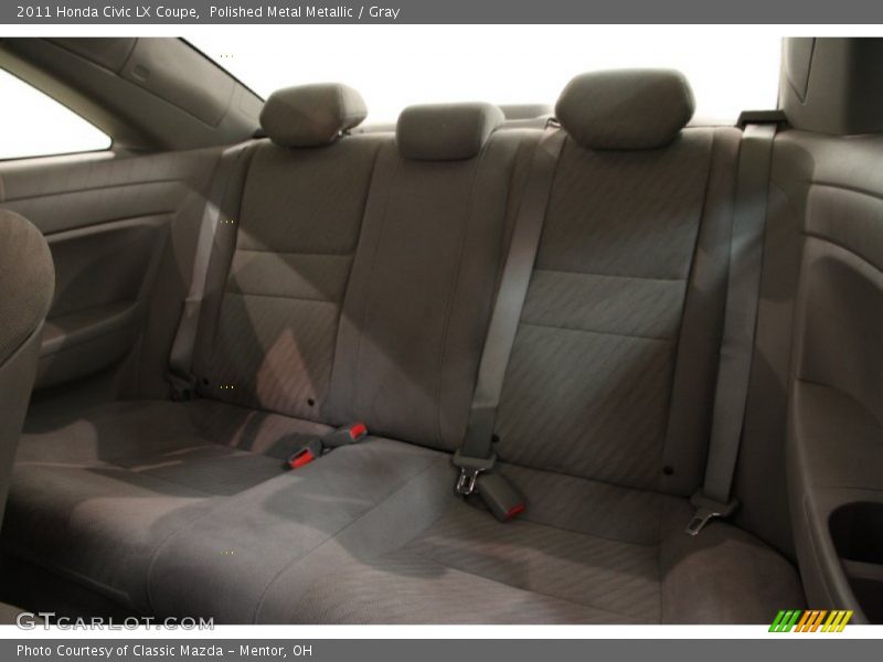 Polished Metal Metallic / Gray 2011 Honda Civic LX Coupe