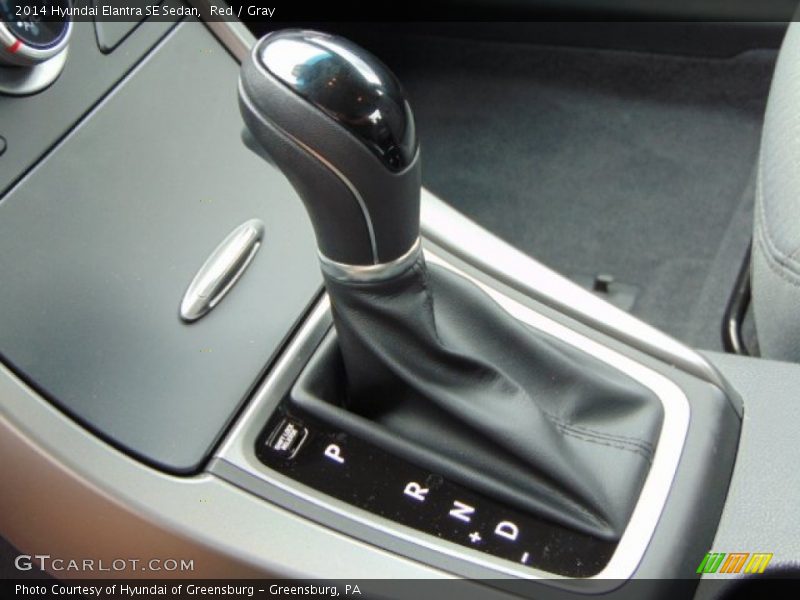 Red / Gray 2014 Hyundai Elantra SE Sedan