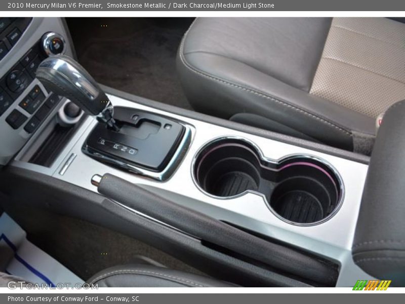 Smokestone Metallic / Dark Charcoal/Medium Light Stone 2010 Mercury Milan V6 Premier