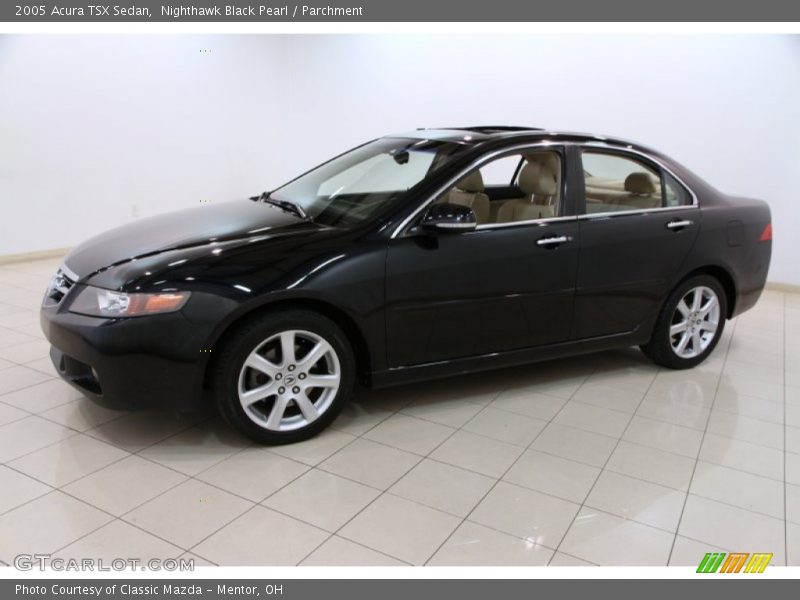Front 3/4 View of 2005 TSX Sedan