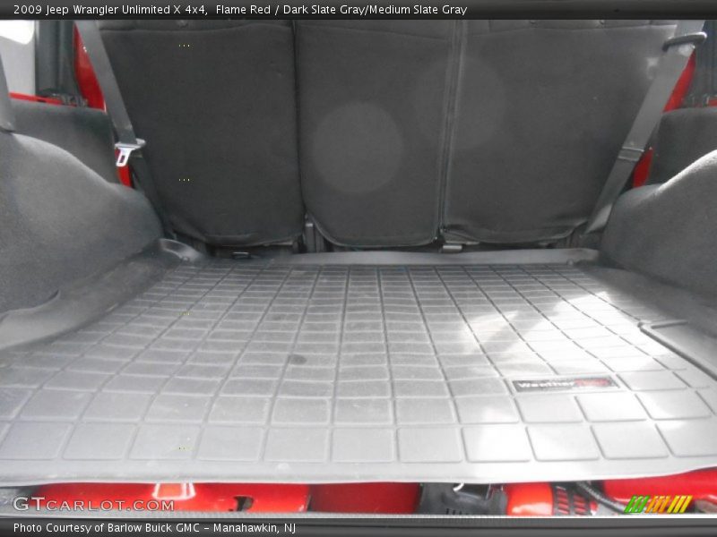 Flame Red / Dark Slate Gray/Medium Slate Gray 2009 Jeep Wrangler Unlimited X 4x4
