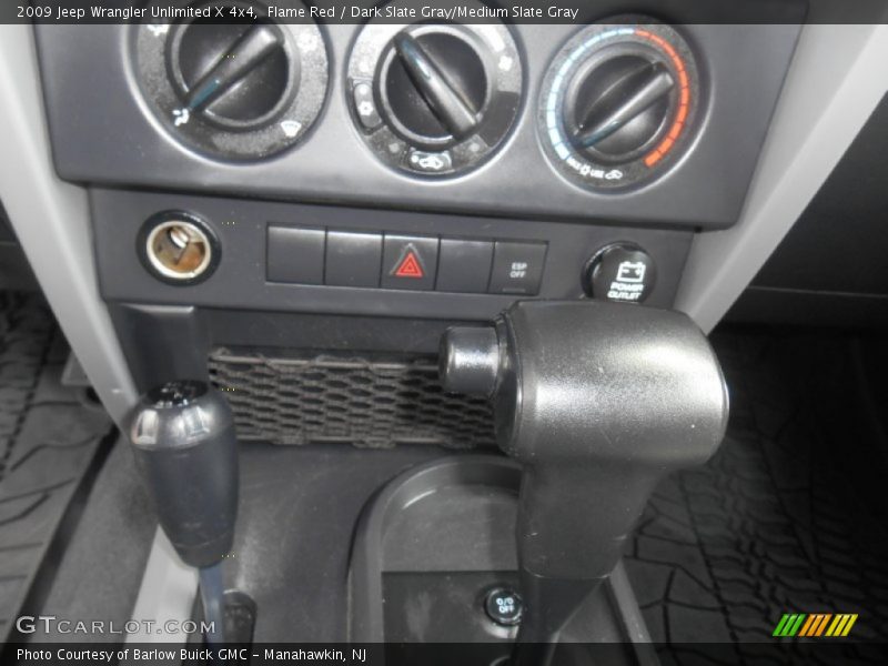 Flame Red / Dark Slate Gray/Medium Slate Gray 2009 Jeep Wrangler Unlimited X 4x4