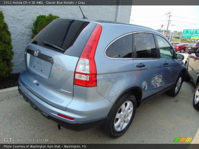 Glacier Blue Metallic / Gray 2011 Honda CR-V SE 4WD