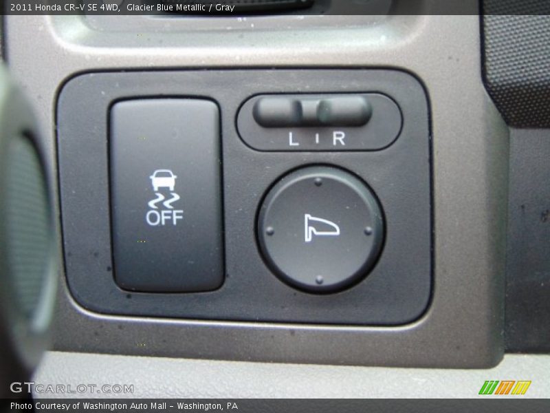 Glacier Blue Metallic / Gray 2011 Honda CR-V SE 4WD