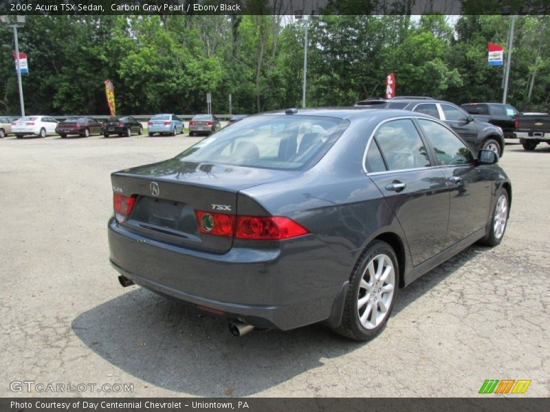 Carbon Gray Pearl / Ebony Black 2006 Acura TSX Sedan