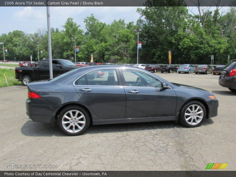Carbon Gray Pearl / Ebony Black 2006 Acura TSX Sedan