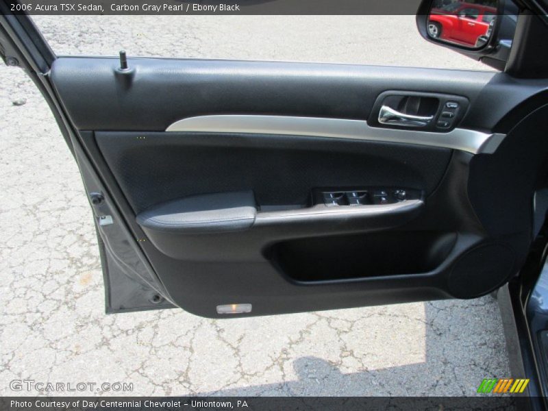 Carbon Gray Pearl / Ebony Black 2006 Acura TSX Sedan