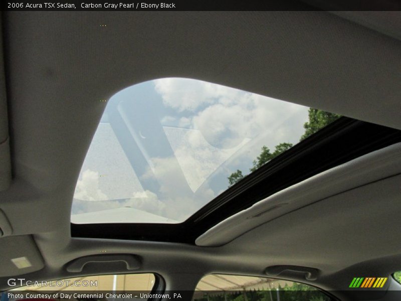 Carbon Gray Pearl / Ebony Black 2006 Acura TSX Sedan