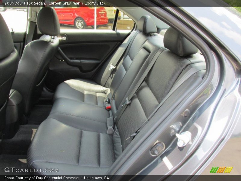 Carbon Gray Pearl / Ebony Black 2006 Acura TSX Sedan