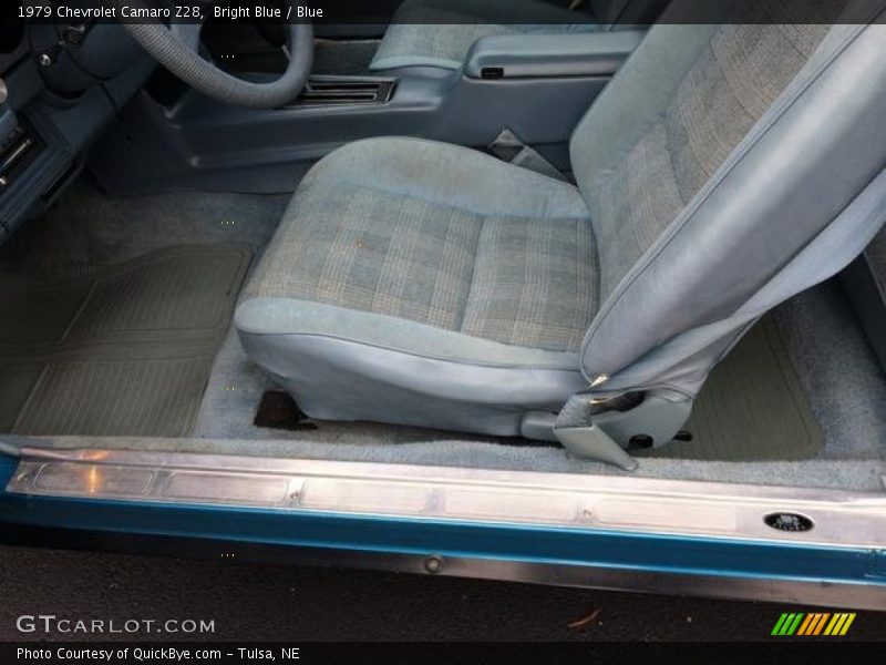 Front Seat of 1979 Camaro Z28