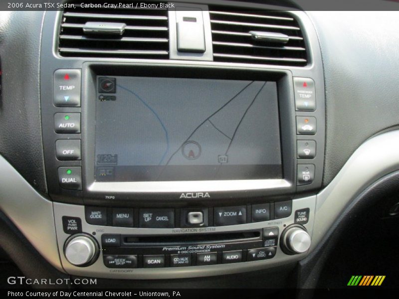 Carbon Gray Pearl / Ebony Black 2006 Acura TSX Sedan