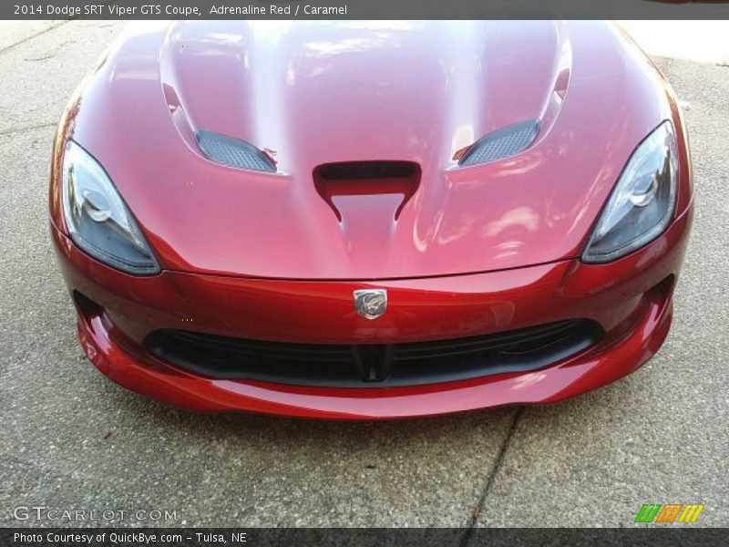 Adrenaline Red / Caramel 2014 Dodge SRT Viper GTS Coupe