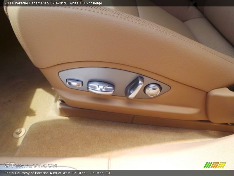 White / Luxor Beige 2014 Porsche Panamera S E-Hybrid
