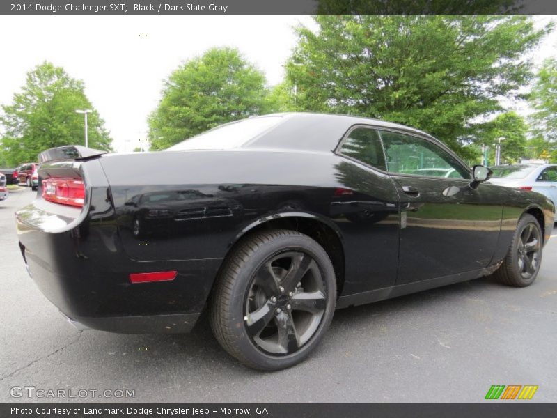 Black / Dark Slate Gray 2014 Dodge Challenger SXT