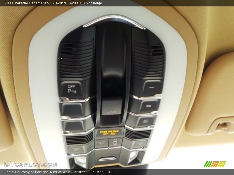 White / Luxor Beige 2014 Porsche Panamera S E-Hybrid