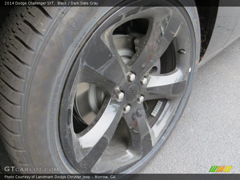 Black / Dark Slate Gray 2014 Dodge Challenger SXT