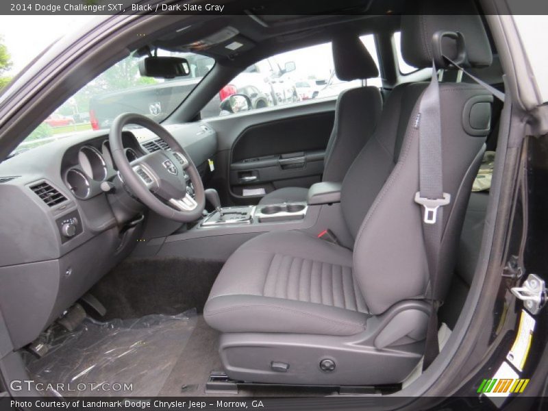 Black / Dark Slate Gray 2014 Dodge Challenger SXT