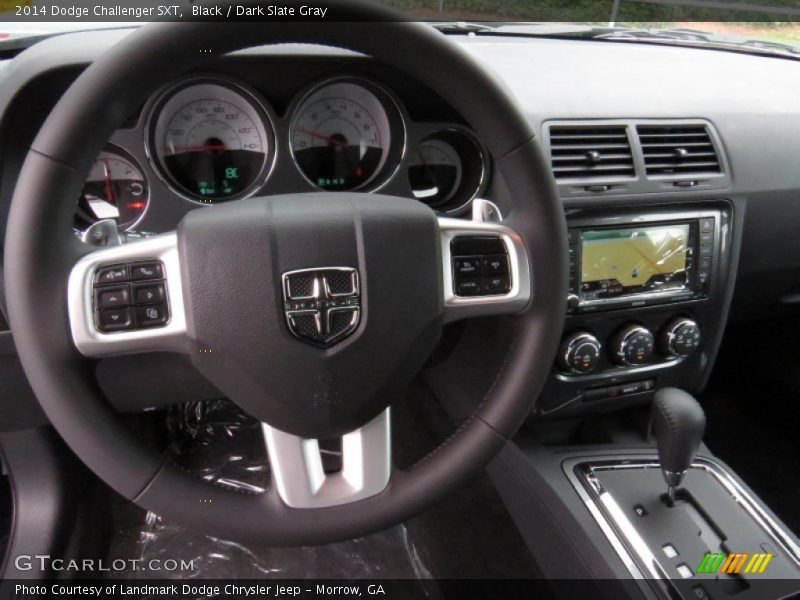 Black / Dark Slate Gray 2014 Dodge Challenger SXT
